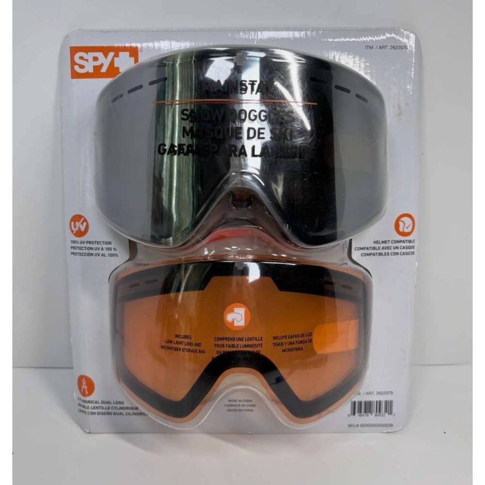 Spy + Mainstay Snow Goggles with Dual Lens (2622079)   NEW IN PACKAGE